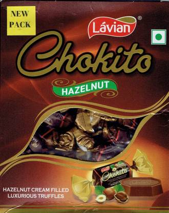 lavian Chokito Hazelnut Cream Filled Luxurious Truffles Truffles