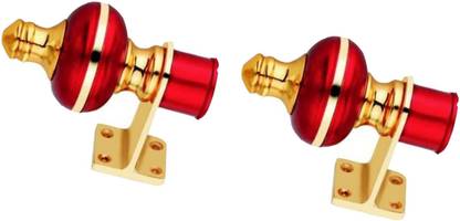 GROWNIX Red Rod Rail Bracket Metal