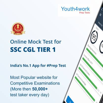Youth4work SSC CGL TIER 1 Exam Online Mock Test (No CD)