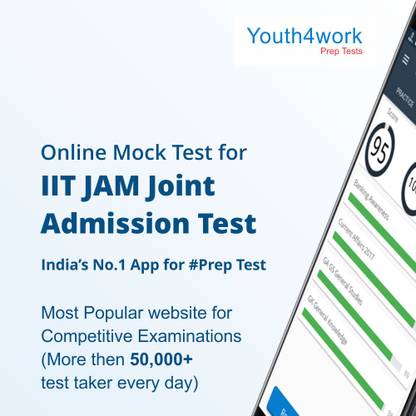 Youth4work IIT JAM Joint Admission Exam Online Mock Test – 1 Month Subscription voucher (No CD)