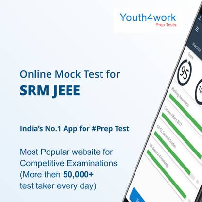 Youth4work SRM JEEE Mock Test – 1