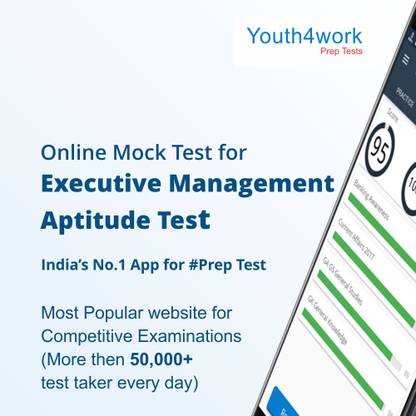 Youth4work Executive Management Aptitude Test Exam Online Mock Test (No CD)