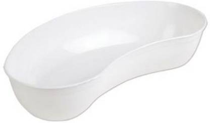 momento White Kidney Tray Plastic Reusable Kidney Dish
