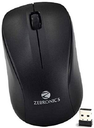 zebronic Ride Wire Less Optical Wireless Ambidextrous Optical  Gaming Mouse  with Bluetooth