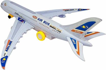 MWT TOYZ Battery Operated Airbus Aeroplan
