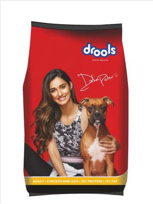 Drools 900 gm Biscuits free with Drools Adult 3kg Chicken and Egg 3.9 kg Dry Adult Dog Food