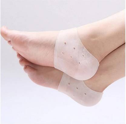 ASHOKA CRACK HEEL SUPPORT set socks pain foot gel relief Heel Support
