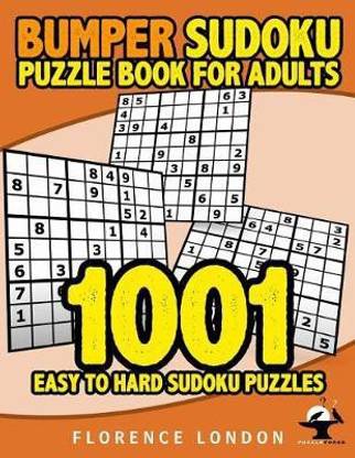 Bumper Sudoku Puzzle Book for Adults - 1001 Easy - Hard Sudoku Puzzles