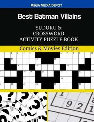 Best Batman Villains Sudoku and Crossword Activity Puzzle Book
