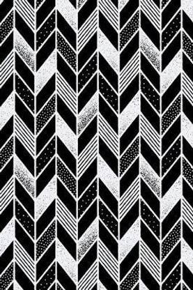 Bullet Journal Notebook Abstract Feather Pattern 11