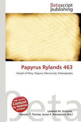 Papyrus Rylands 463