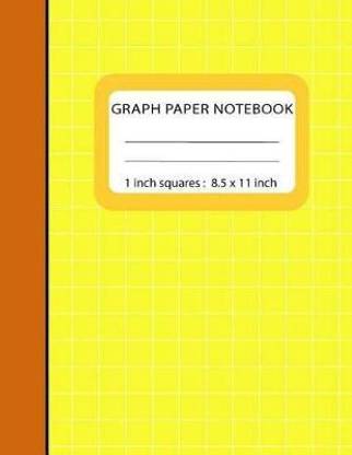Graph Paper Notebook 1 inch Squares