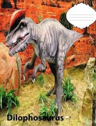 Dilophosaurus Dinosaur Story Story paper Composition Book