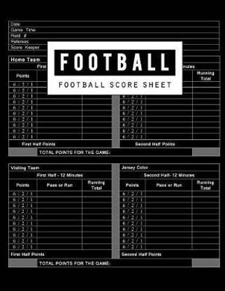 Football Score Sheet