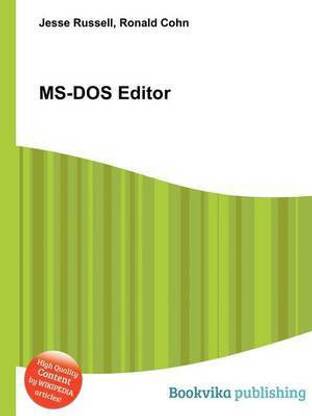 Ms-DOS Editor