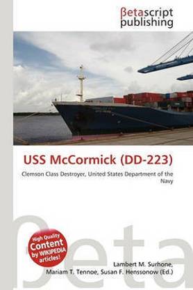 USS McCormick (DD-223)