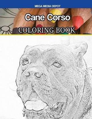 Cane Corso Coloring Book