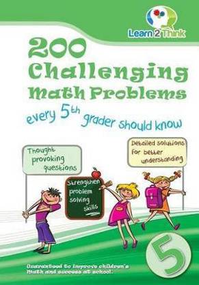 200 Challenging Math Problems every 5th grader should know