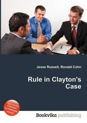 Rule in Clayton's Case
