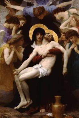 "Pieta" by William-Adolphe Bouguereau - 1876
