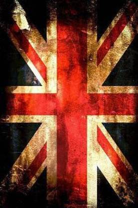 Cool Union Jack British UK Flag Journal