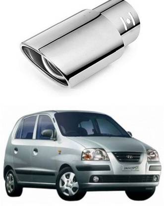 PRTEK Car Exhaust Tube in Tube-Silencer Muffler Tip for All Cars (Universal) 0056 Car Silencer