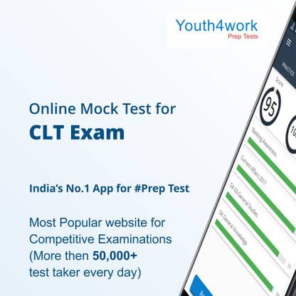 Youth4work CLT Exam Exam Online Mock Test (No CD)