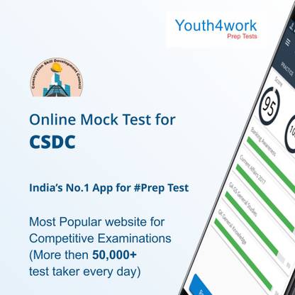 Youth4work Construction Skill Development Council (CSDC) Exam Online Mock Test – 1