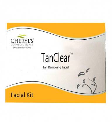 CHERYL'S Tan Clear TAN REMOVING Facial Kit (Set of 20 Sachets)