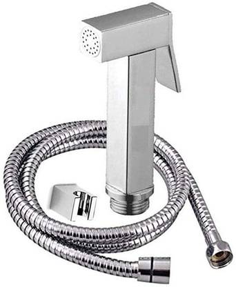 इंडोरोक्ष Health Faucet Hand Jet Spray with 1 m Shower Hose, Wall Stand स्वास्थ्य नल