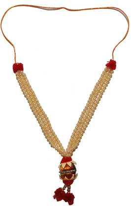 SK Craft Artificial Handcrafted Moti Pooja Mala (Multicolour) Garland