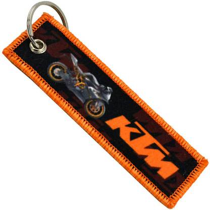 KTM bike Cloth keychain fabric Key Chain