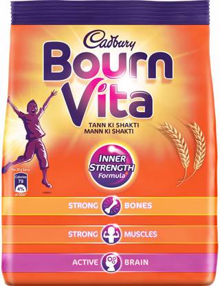 Bournvita Health Drink Refill Pack, 500 gm