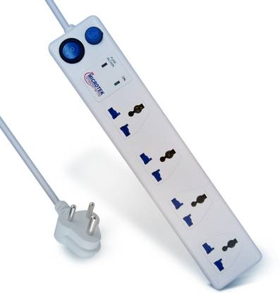 Microtek 4 Socket with 1 Switch 6A 4  Socket Extension Boards