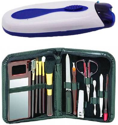 CAPTAINZONE Ladies Women Electric Tweezers Body Facial Hair Remover Grooming Kit 60 min  Runtime 1 Length Settings
