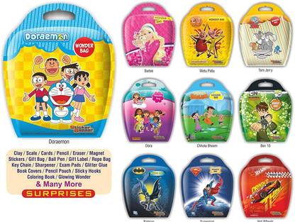 Wonder Bag Surprise Stationery Set (Pack of 10)