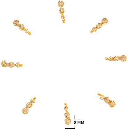 Anuradha Art jewellery Fancy Bindis Women Gold Bindis