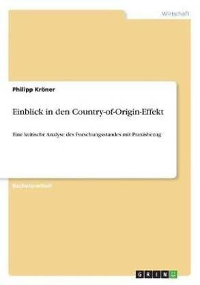 Einblick in den Country-of-Origin-Effekt