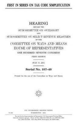First in series on tax code simplification