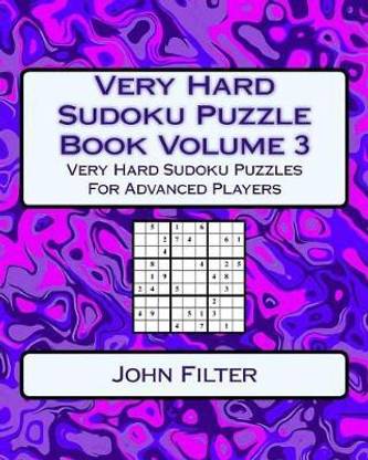 Very Hard Sudoku Puzzle Book Volume 3