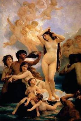 "Birth of Venus" by William-Adolphe Bouguereau