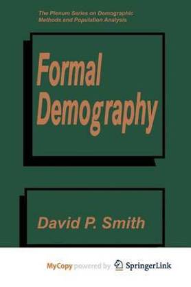Formal Demography