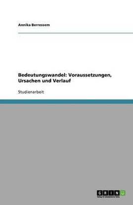 Bedeutungswandel