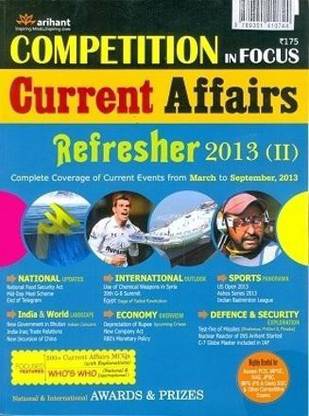 Current Affairs Refresher 2013