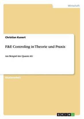 F&E Controling in Theorie und Praxis