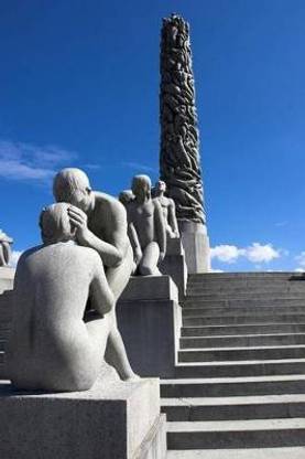 Monolith at Vigeland Park in Oslo Norway Journal