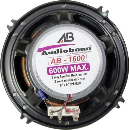 Audiobann Audiobann AB-1600 Coaxial Car Speaker