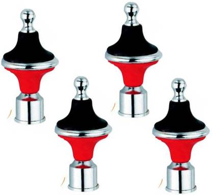 GROWNIX Red, Black Rod Rail Bracket Metal