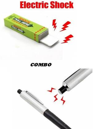 Mrsanotiyas shock pen and chewing gum Gag Toy shock pen and chewing gum combo Gag Toy