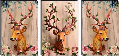 saf 6 MM MDF SELF INSTALLATION FRAMED Digital Reprint 18 inch x 36 inch Painting